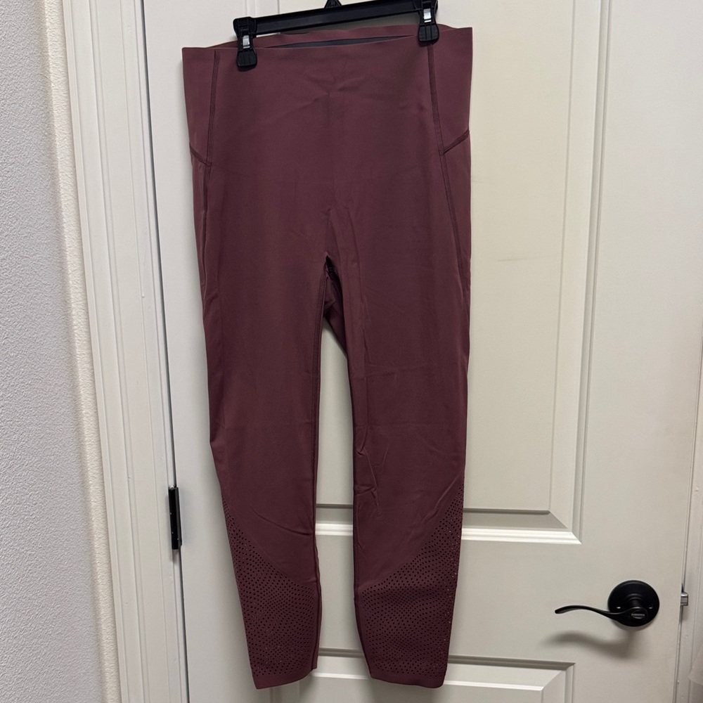 SPANX Mauve High-Waisted Leggings